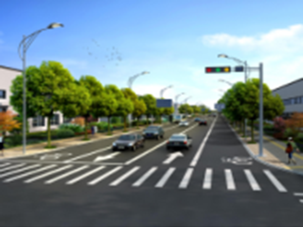 经中路二期道路